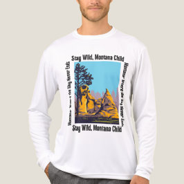 Camiseta Triblenda Stay Wild, Montana Child | Rustic Western Nature