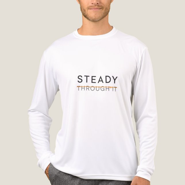 Camiseta Triblenda Steady Through It – Parkinson’s Awareness Month  (Anverso )