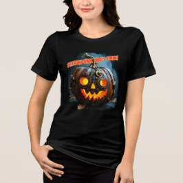 Camiseta Triblenda Steampunk Jack-o' lantern
