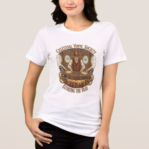 Camiseta Triblenda Steampunk Sky DJ – Ritmos Vintage, Vibraciones Ele