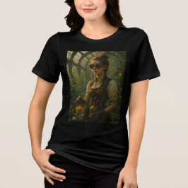 Camiseta Triblenda Steampunk Victorian Gardener Art