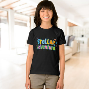 Camiseta Triblenda Stellar Adventure children's t-shirts space
