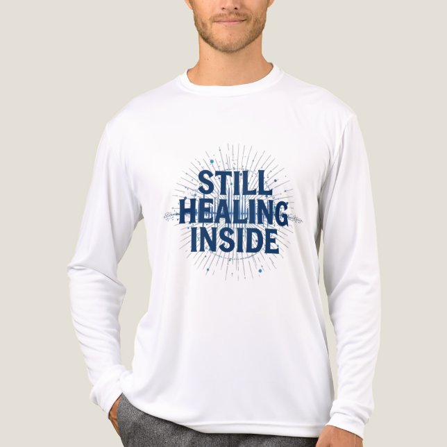 Camiseta Triblenda Still Healing Inside – Brain Injury Awareness (Anverso )