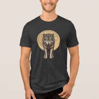 Camiseta Triblenda Still Wild Still Free Wolf Moon T-Shirt