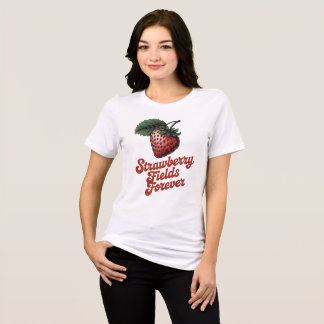 Camiseta Triblenda Strawberry Fields Vintage Tee