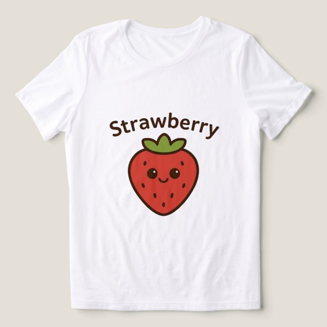 Camiseta Triblenda Strawberry Luxe Tee (Diseño delantero )
