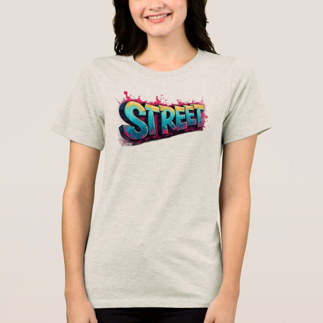 Camiseta Triblenda “Street Dreams” “City Speaks” “Urban Pulse” “Concr (Anverso)