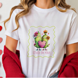Camiseta Triblenda Stuck On You Cactus T-Shirt Print