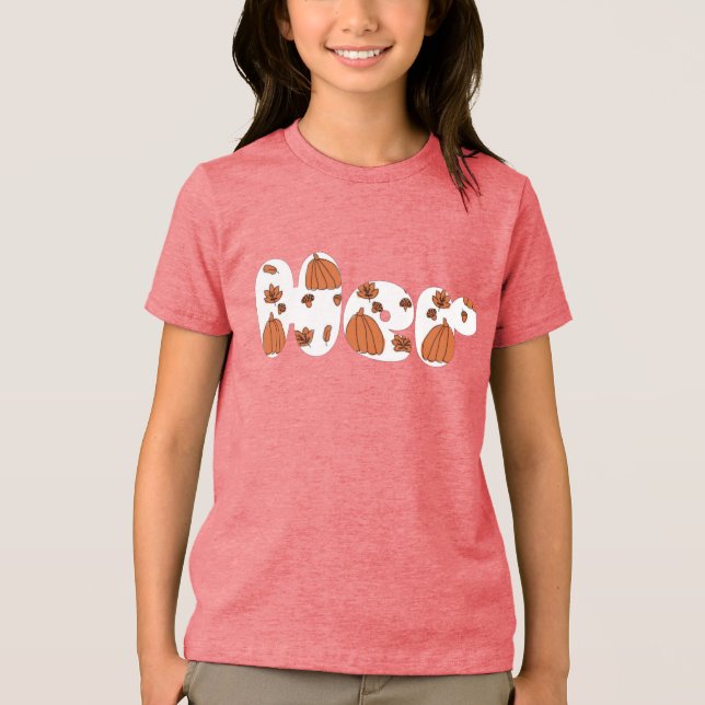 Camiseta Triblenda Su apellido Hmong con camiseta coincidente (Anverso)