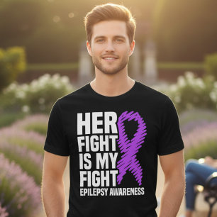 Camiseta Triblenda Su lucha es mi lucha Apoyo a la epilepsia