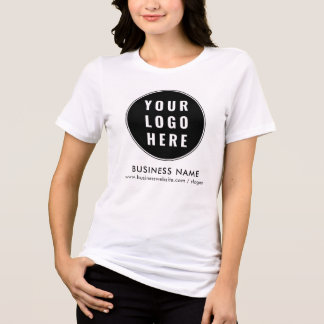 Camiseta Triblenda Su marca de conferencia corporativa con logotipos