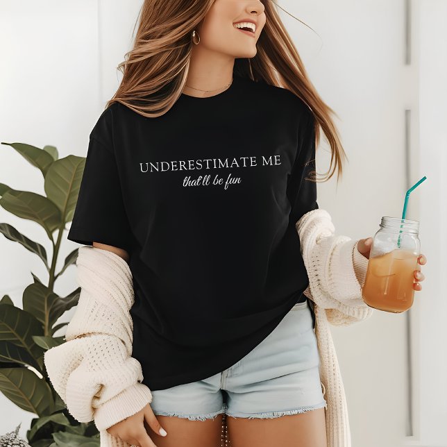 Camiseta Triblenda Subestimarme el amor propio divertido moderno (Subido por el creador)