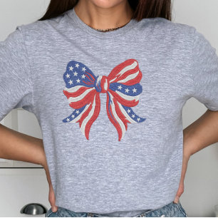 Camiseta Triblenda Sublimación de lazo patriótico