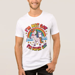 Camiseta Triblenda Sublimación Super Gay Im Gay-60681