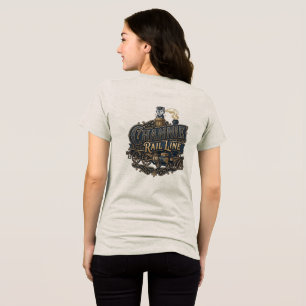 Camiseta Triblenda Sudadera con capucha Channie Rail Line Stray Wolf 