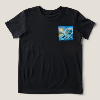 Camiseta Triblenda Sudadera con capucha de la colección Waves & Wande