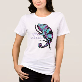 Camiseta Triblenda Sudadera con una linda imagen camaleonesa.