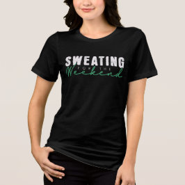 Camiseta Triblenda Sudoración Para La Camiseta Del Fin De Semana