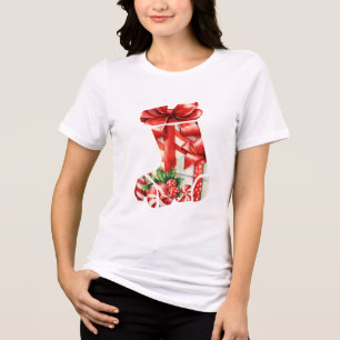 Camiseta Triblenda Sueños de Acuarela: ¡Regalos, Cintas y Dulces!