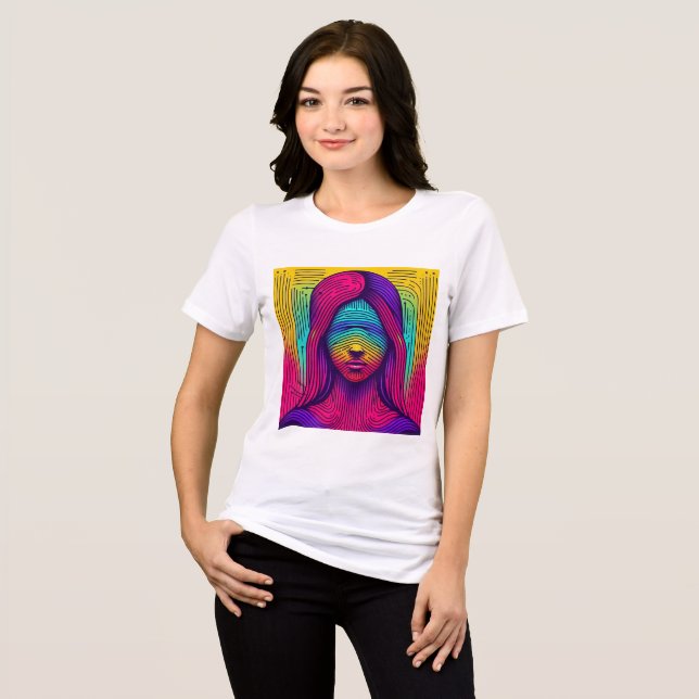 Camiseta Triblenda Sueños digitales (Anverso Completo)
