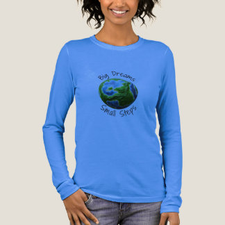 CAMISETA TRIBLENDA SUEÑOS GRANDES, PEQUEÑOS PASOS