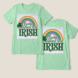 Camiseta Triblenda Suficientemente Afortunada Como Para Ser La Camise