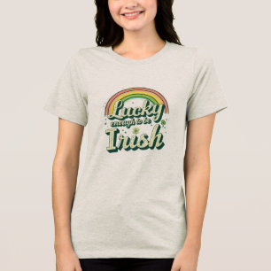Camiseta Triblenda Suficientemente afortunado como para ser irlandés
