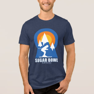 Camiseta Triblenda Sugar Bowl Ski Sunset Retro T-Shirt