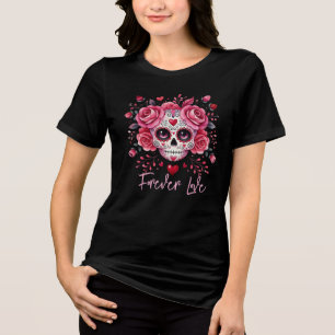 Camiseta Triblenda Sugar Skull Valentine