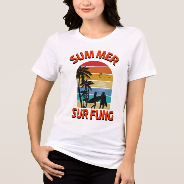 CAMISETA TRIBLENDA SUM MER (Anverso)