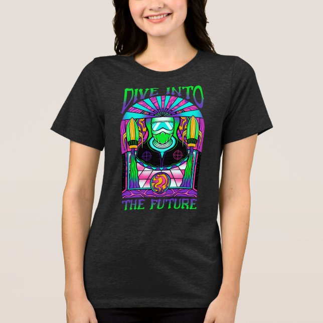 Camiseta Triblenda Sumergirse en el futuro (Anverso)