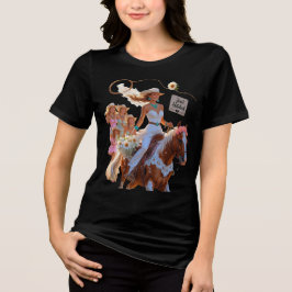 Camiseta Triblenda Summer Ride to Forever – Cowgirl Wedding Bliss