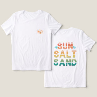 Camiseta Triblenda  "sun salt sand" t-shirt