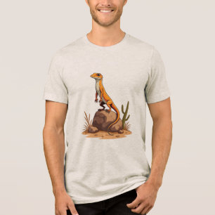 Camiseta Triblenda Sunbathing Lizard Vibes