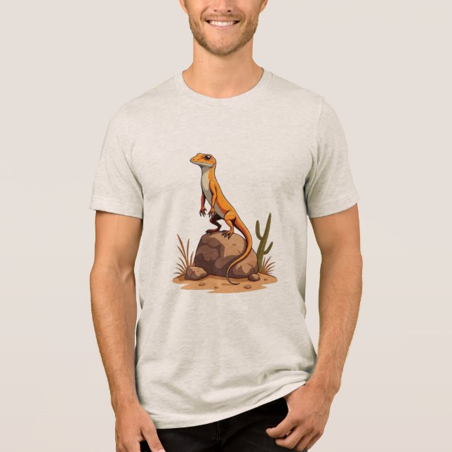 Camiseta Triblenda Sunbathing Lizard Vibes (Anverso)