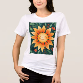 Camiseta Triblenda Sunflower flower