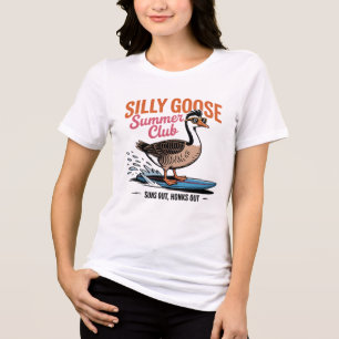 Camiseta Triblenda Suns Out, Honks Out" - Silly Goose Surfing