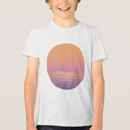 Camiseta Triblenda Sunset Beach Vibes – Minimalist Sunset T-Shirt