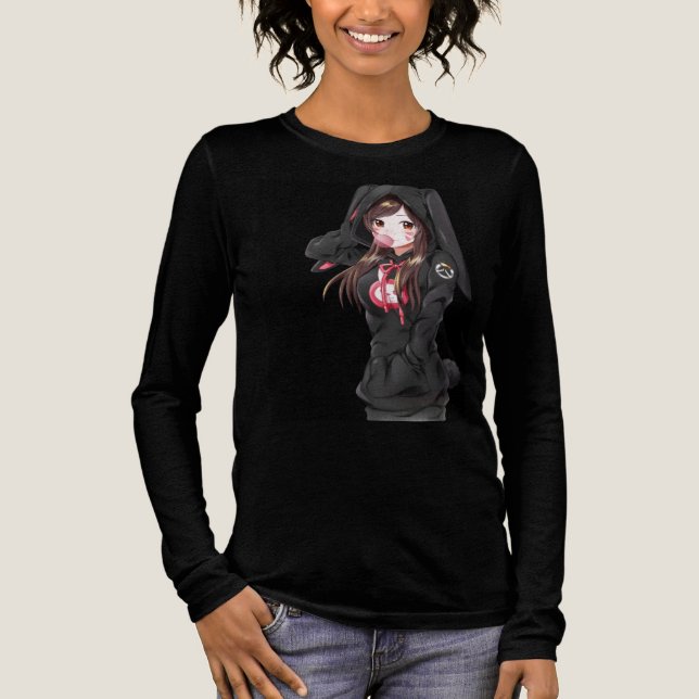 Camiseta Triblenda Super cute woman  (Anverso)
