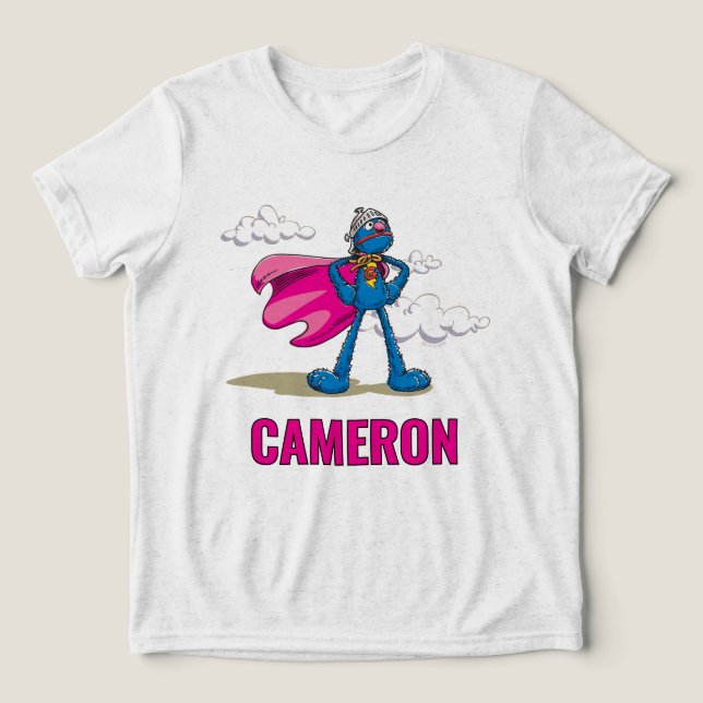 Camiseta Triblenda Super Grover (Diseño delantero )