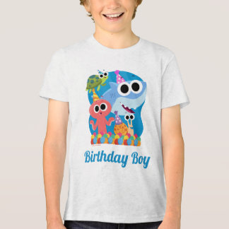 Camiseta Triblenda Super Simple | Finny the Shark Confetti Birthday