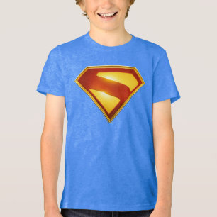 Camiseta Triblenda Superman Golden S Shield Brilliance