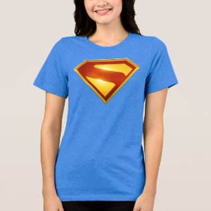 Camiseta Triblenda Superman Golden S Shield Brilliance