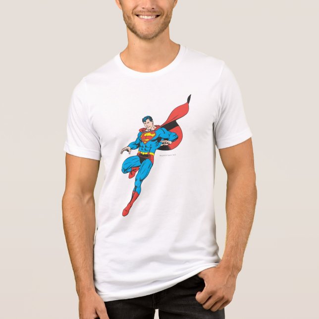 Camiseta Triblenda Superman Lands Lightly 2 (Anverso)