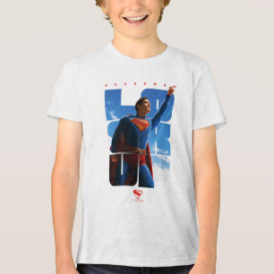Camiseta Triblenda Superman Look Up Pose