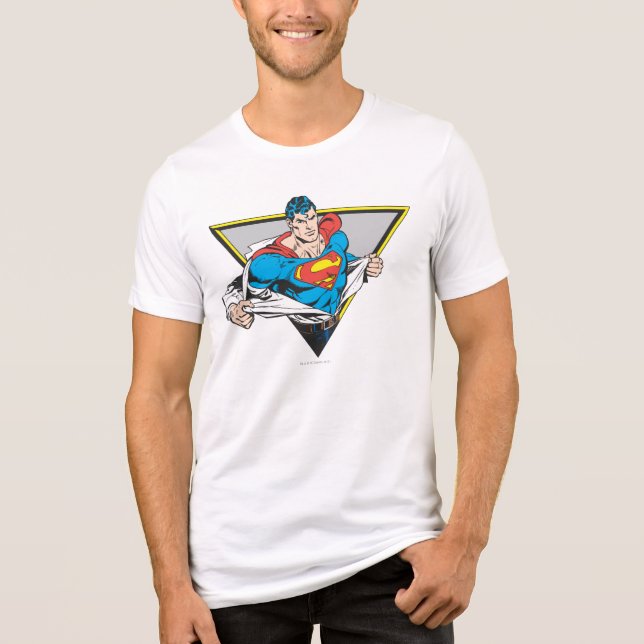 Camiseta Triblenda Superman Revealed (Anverso)