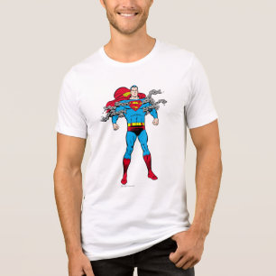 Camiseta Triblenda Superman rompe cadenas