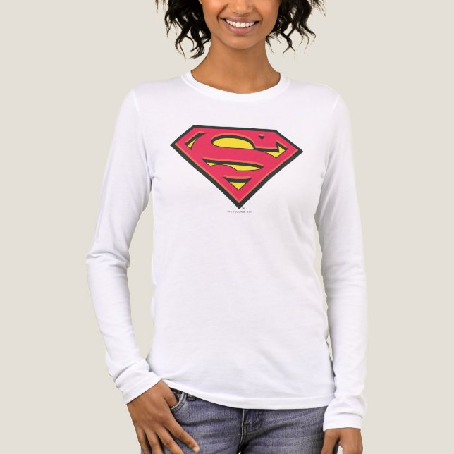 Camiseta Triblenda Superman S-Shield | Logotipo clásico (Anverso)