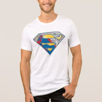 Superman S-Shield | Logotipo de mezcla gris de col