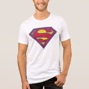 Camiseta Triblenda Superman S-Shield   Logotipo de punto